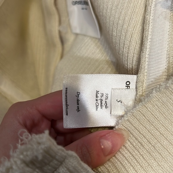 Orseund Iris Sweater Ribbed Knit Corset - Picture 6 of 9